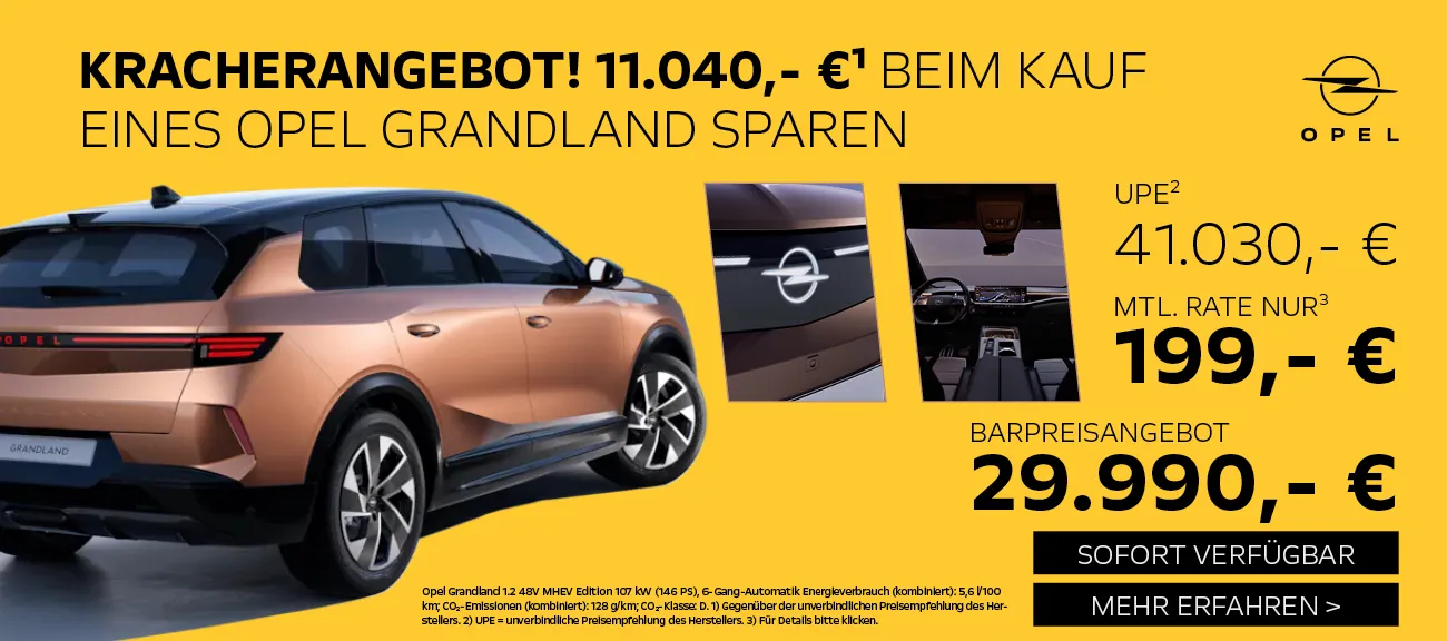 Opel Grandland Kracherangebot
